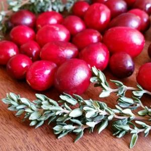 cranberry + thyme
