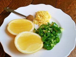 Jalepeno - Lemon - Cumin - Ginger