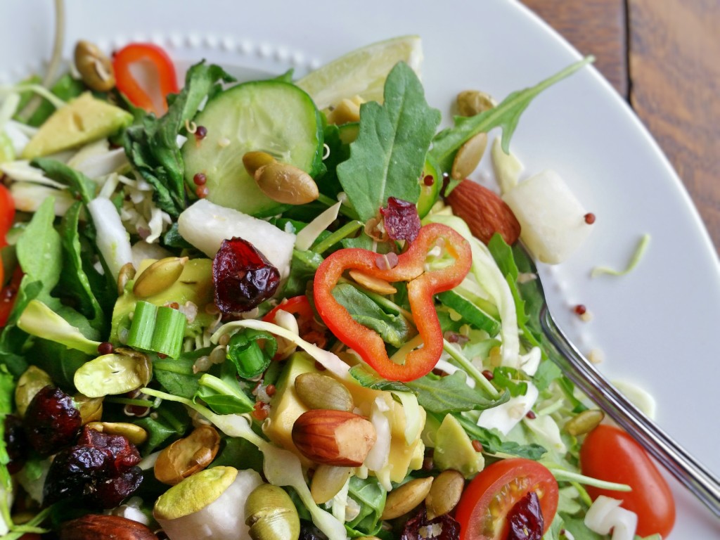 Quinoa Superfood Salad - Clovers & Kale - Recipe